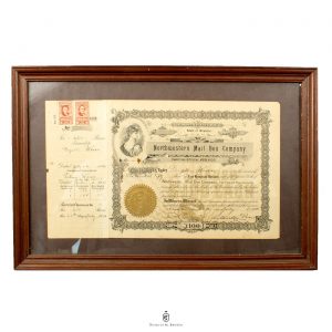 Action De La Société Northwestern Mail Box Company - Missouri - USA - 1944