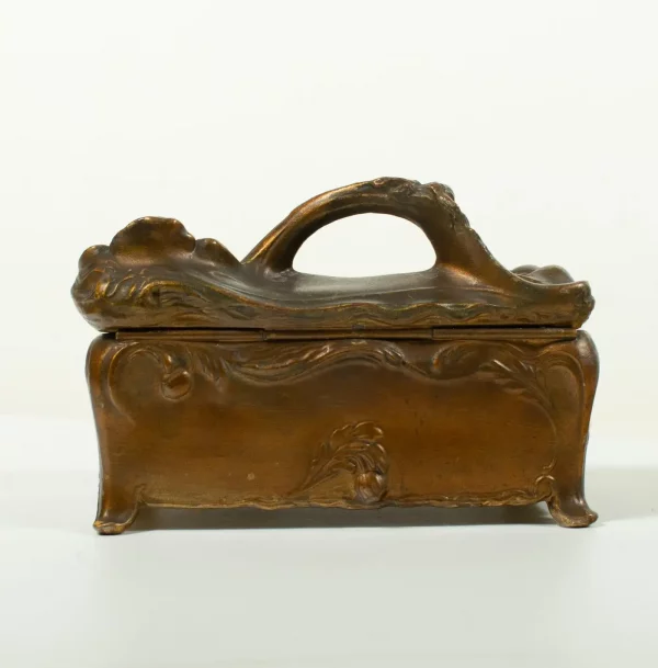 Art Nouveau Trinket Box - marked "JB Signifies the Best" - Image 10