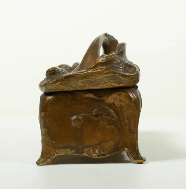 Art Nouveau Trinket Box - marked "JB Signifies the Best" - Image 5