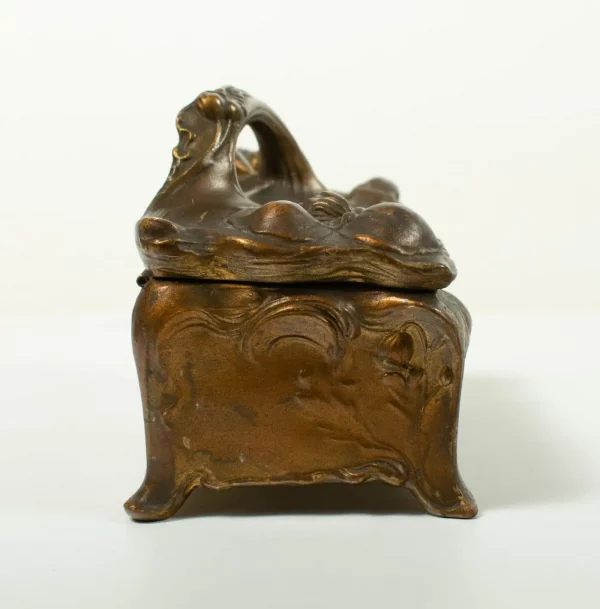 Art Nouveau Trinket Box - marked "JB Signifies the Best" - Image 6