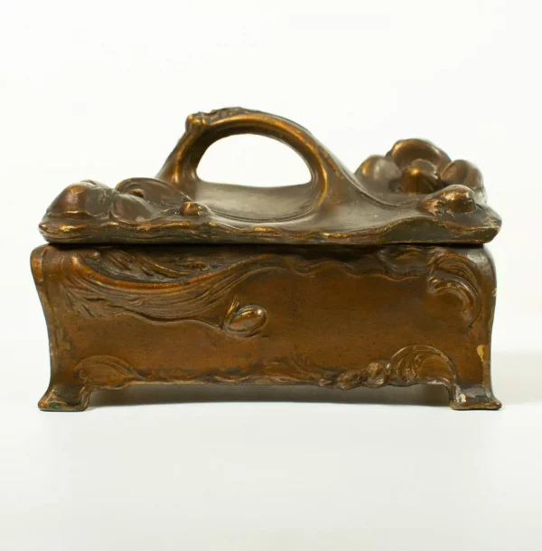 Art Nouveau Trinket Box - marked "JB Signifies the Best" - Image 8