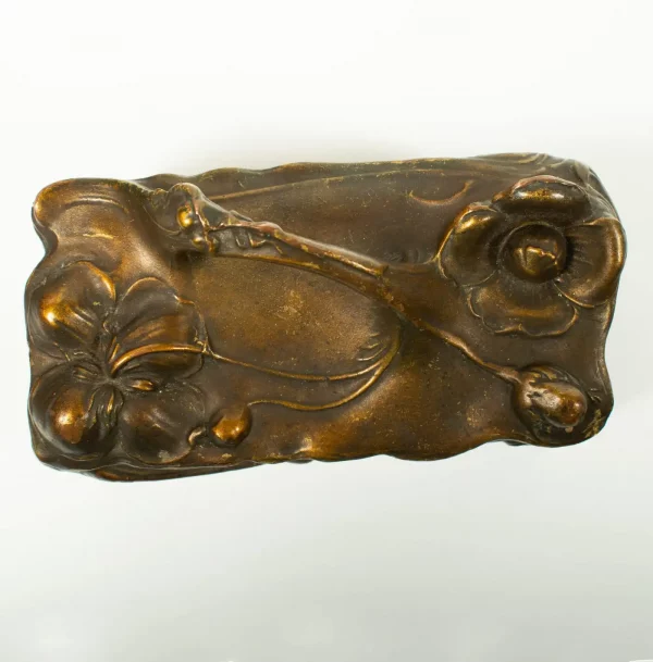 Art Nouveau Trinket Box - marked "JB Signifies the Best" - Image 9