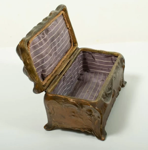 Art Nouveau Trinket Box - marked "JB Signifies the Best" - Image 3