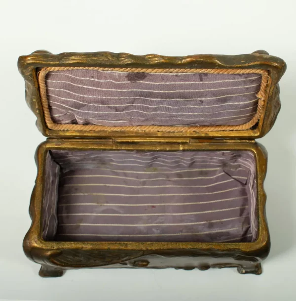 Art Nouveau Trinket Box - marked "JB Signifies the Best" - Image 4