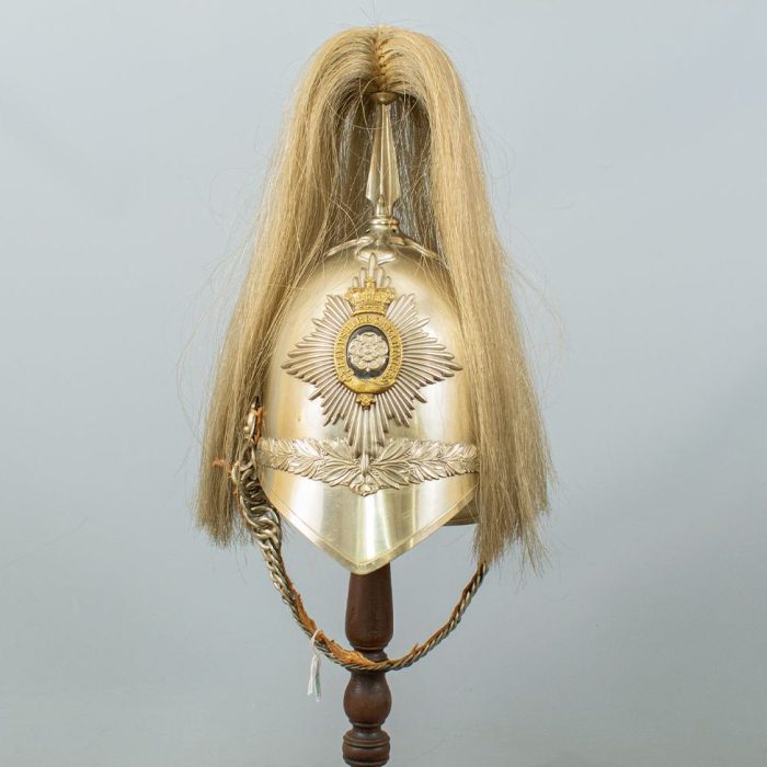 Casque de Cavalerie Britannique « Hampshire Carabiners » Modèle 1871 - XIXe siècle