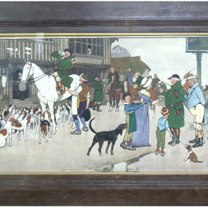 Cecil ALDIN (1870-1935) The Meet at the Hare Hounds