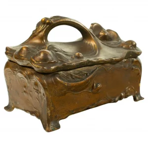 Art Nouveau Trinket Box - marked "JB Signifies the Best"