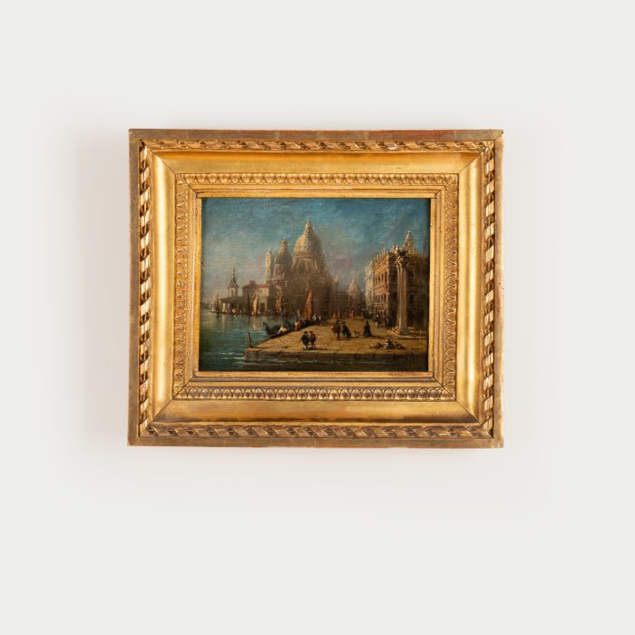 Venetian Capriccio, Santa Maria della Salute - Italian School, 18th century