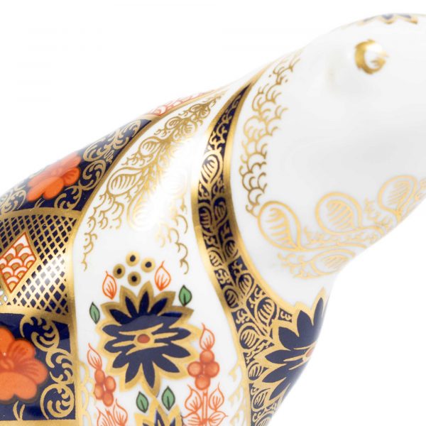 Royal Crown Derby Polar Bear – Imari Bone China Paperweight - Image 3