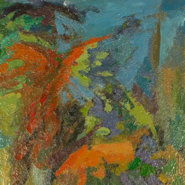 Nicole Devraigne, French - Signed oil on panel - The Cat on the Window Ledge - Image 2