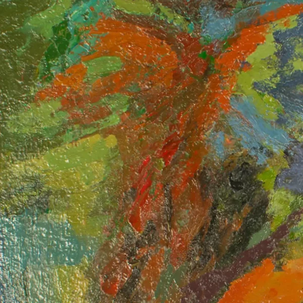 Nicole Devraigne, French - Signed oil on panel - The Cat on the Window Ledge - Image 4