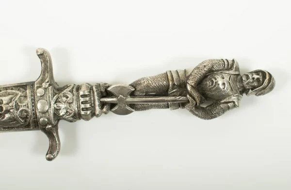 Small Figural Romantic Dagger - late 19th century - Image 3