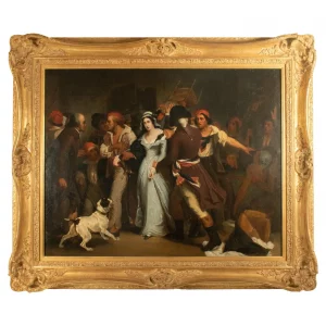 Original H Scheffer, Charlotte Corday, c.1830 - Estate of Severin Wundermann