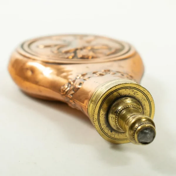 Small French PISTOL FLASK, CUPID, 19th Century - Image 3