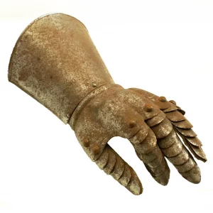 Vintage reproduction gauntlet / armour, early 20th century.