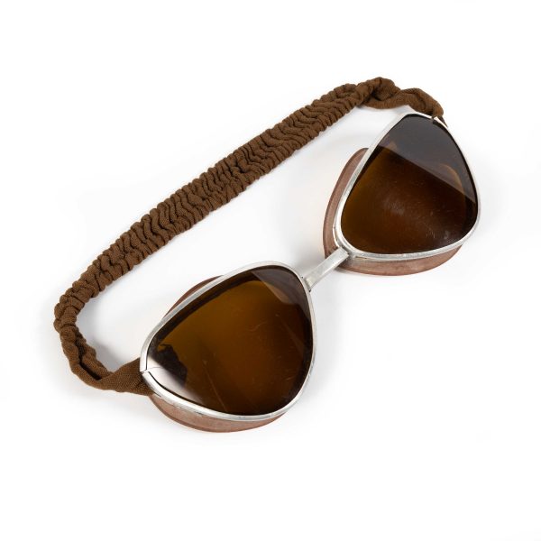 Vintage Aviator Goggles – Mid-Century Pilot / Ski Eyewear, Collectible Retro Glasses - Image 4