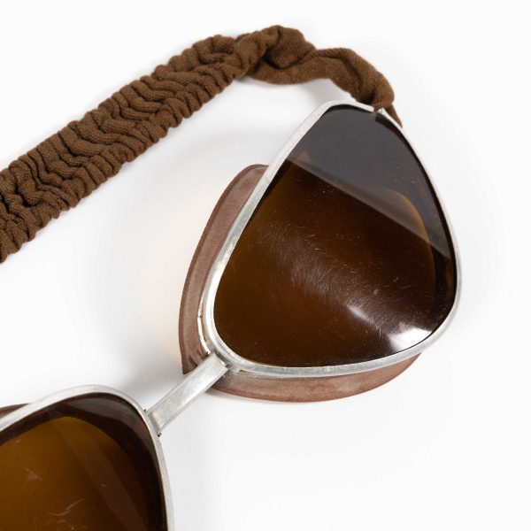 Vintage Aviator Goggles – Mid-Century Pilot / Ski Eyewear, Collectible Retro Glasses - Image 3