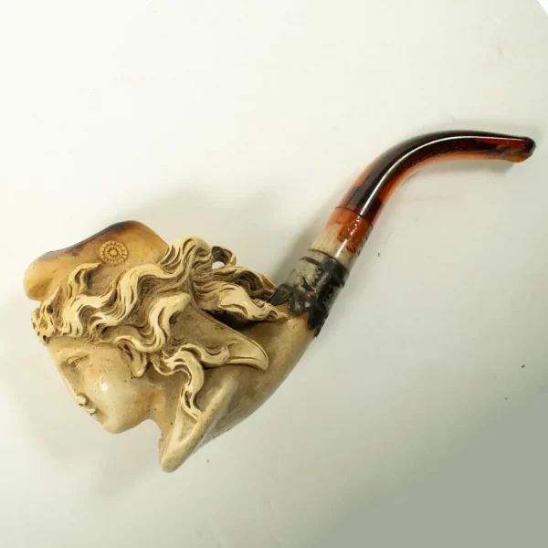 FRENCH MEERSCHAUM PIPE with case - 19th Century - Image 3