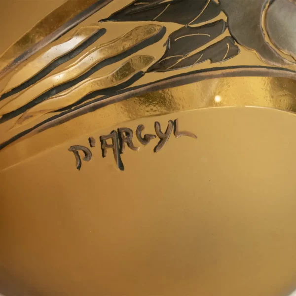 Unusual ART DECO vase by d'Argyl, Paris, circa 1928 - Image 4