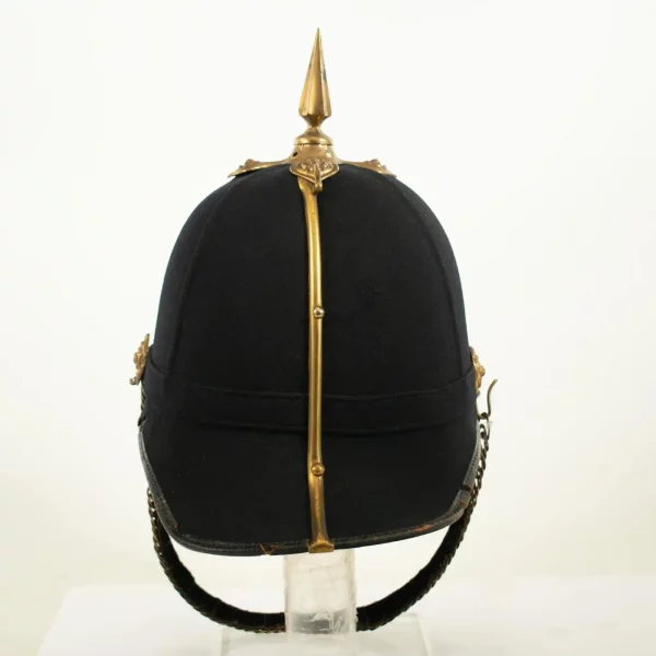 Victorian HOME SERVICE HELMET of the WELSH REGIMENT - Image 7