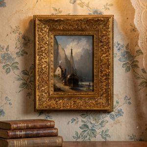 French Marine Oil Painting