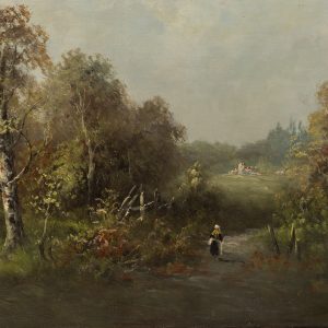 French landscape Ecole Barbizon