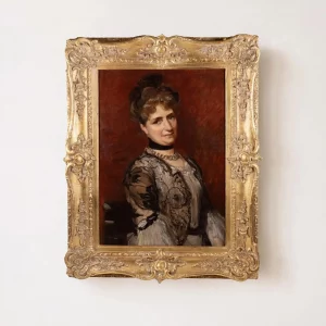 Circle of Carolus-Duran - French Belle Époque Portrait of a Lady, c. 1880–1900